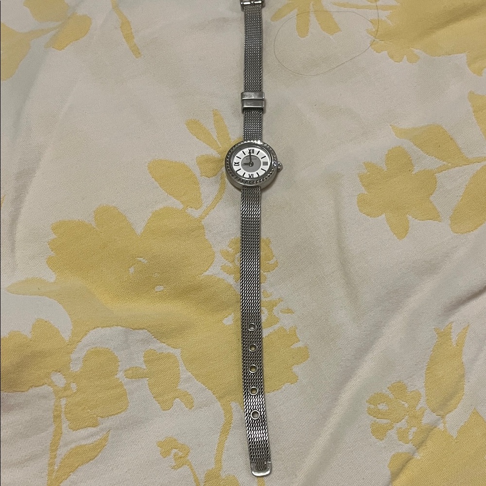 Silver Mesh Strap Women's Watch